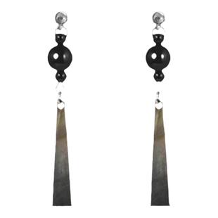 国风清冷感耳夹女士新中式复古无耳洞耳环古风长款耳坠马面裙配饰