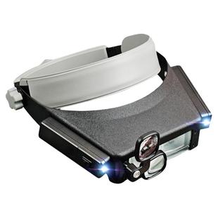 头戴式放大镜高清带灯14倍修表手机维修电路板焊接专用带充电眼镜