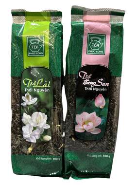 phuclong福隆莲花茉莉茶叶100g
