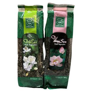 越南代购phuc long福隆莲花茶叶tra sen荷花茶叶茉莉绿茶袋装100g