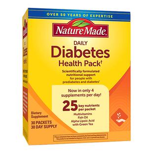 美国进口NatureMade天维美糖友健康包铬元素复合维生素血糖平衡片