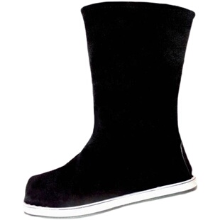 汉服鞋子男古装靴子武侠鞋子外景鞋子布面古风靴书生汉鞋汉服靴子