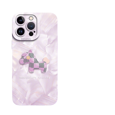 适用【苹果17】发财小马硅胶壳