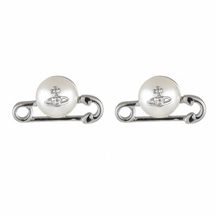 店主推荐！超精致土星耳钉立体星球别针耳环辣妹风设计感珍珠耳饰