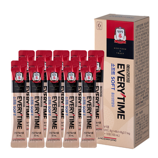 正官庄高丽参6年根韩国红参浆红参饮品浓缩液EVERYTIME人参饮年货