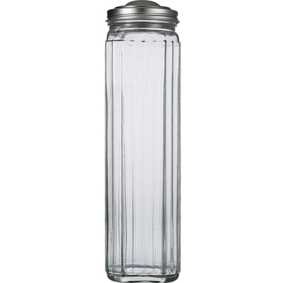 日本进口面条收纳盒五谷杂粮储物罐厨房意面收纳挂面玻璃瓶密封罐