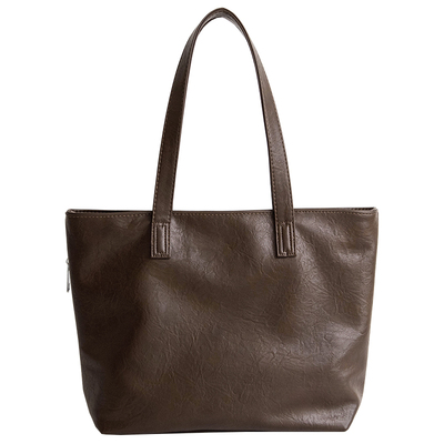 韩韩家大容量通勤托特单肩大包女