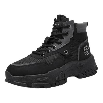 【冬季大码男鞋休闲马丁工装鞋】