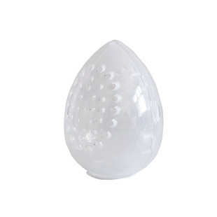 美妆蛋收纳盒透气防尘化妆蛋托架子气垫海绵粉扑盒子蛋壳便携旅行