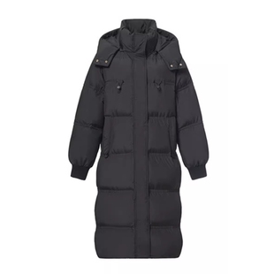 帽子可拆300特大码羽绒服女200斤胖mm冬季中长款东北加厚保暖外套