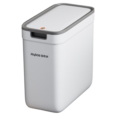 佳帮手卫生间厕所垃圾桶家用2025新款带盖壁挂式客厅卧室夹缝专用