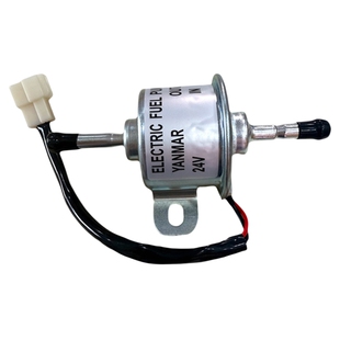 12V24V洋马柴油电子油泵抽油泵电动燃油泵输油泵挖掘机工程皮卡车