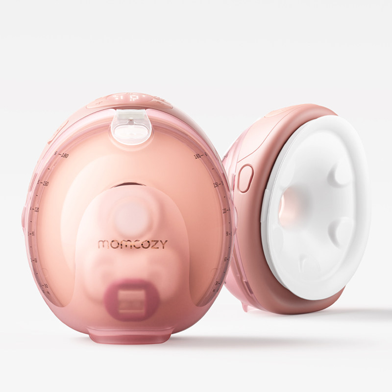 【重磅新品】Momcozy W1免手扶吸奶器热敷按摩智能舒适吸乳电动