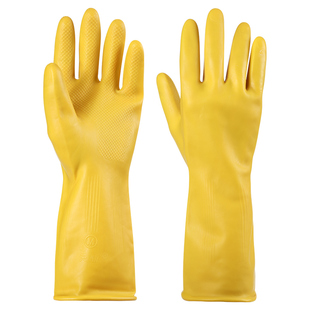 天骄南洋牛筋乳胶手套劳保工作耐磨加厚防水防滑橡胶胶皮洗碗家务