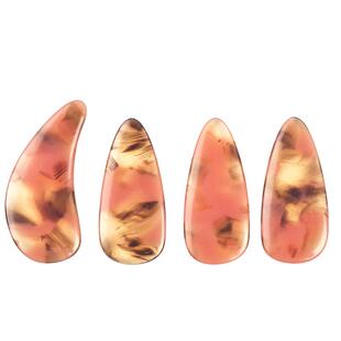 古筝指甲专业成人儿童初学者演奏级甲片玳瑁色遥指神器义甲配件