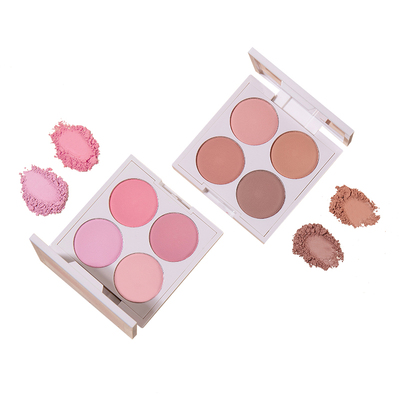 腮红&眼影两用四色立体修颜