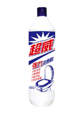 超威不伤瓷面洁厕精除菌900g