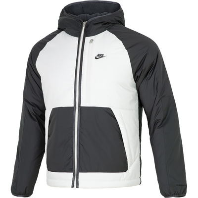 Nike/耐克正品冬季新款男子运动休闲保暖耐磨连帽外套 DD6858-070