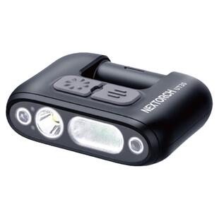 纳丽德头灯UT30智能感应帽灯肩灯头灯钓鱼夹灯头戴式便携可充电