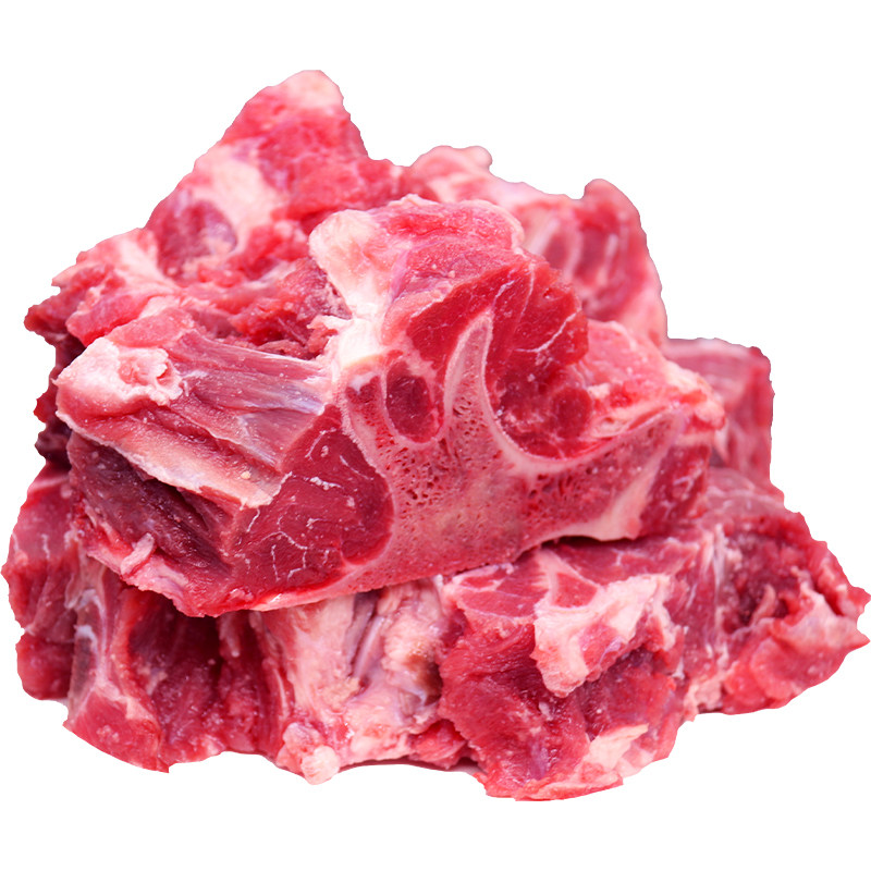 新鲜牛脊骨5斤带肉冷冻牛肉骨头
