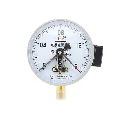 红旗电接点压力表厂家直销