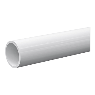 PVC管塑料管线管水管细硬管给水空心圆管白色深灰diy管4分20管子