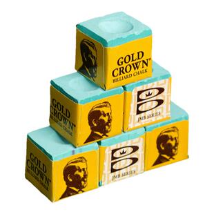 美国进口宾士域金冠台球杆巧克粉斯诺克九球巧粉枪擦小头配件用品