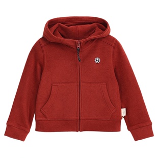 允儿妈女童冬季加绒连帽卫衣外套儿童秋冬时尚开衫宝宝洋气上衣潮