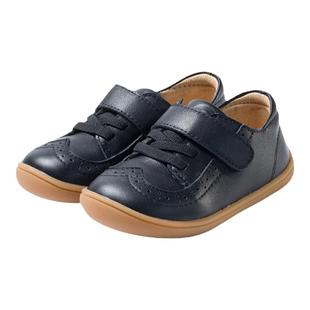 小蓝羊童鞋2025春季新款真皮软底学步鞋男女宝宝BROGUE巴洛克皮鞋