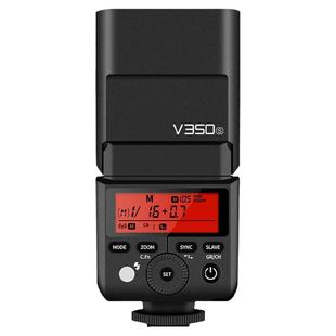 godox神牛闪光灯V350/V480单反相机适用于索尼佳能尼康富士热靴闪光灯TTL高速同步内置锂电迷你机顶闪光灯