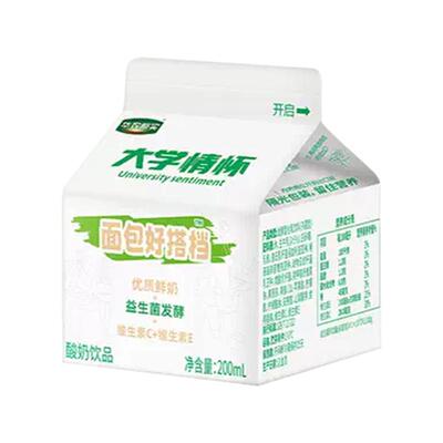 华农原实学生面包乳制品