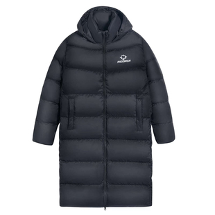 准者羽绒服CUBA赞助新款男女儿童训练营运动长款冬季大码加厚外套