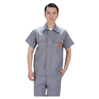 长袖工作服套装男女耐磨车间厂服