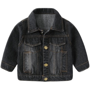 婴儿牛仔外套春秋款儿童幼儿上衣新款春季童装小童春装男宝宝夹克