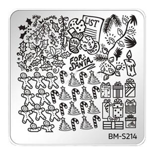 美国 bundle monster印花板BM印花模板彩绘钢板原s101-410