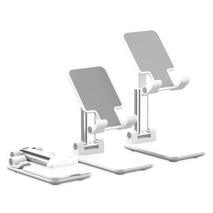 2025新款金属底座手机支架桌面懒人平板支撑架可旋转折叠手机架ipad支撑架子航空合金金属720旋转便携