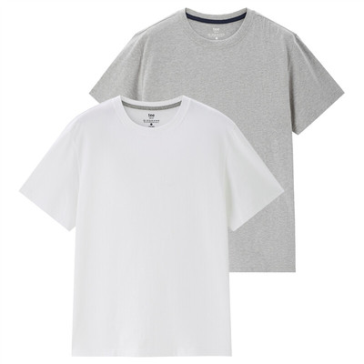 纯棉短袖两件装佐丹奴