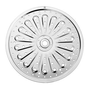 金钥匙304不锈钢蒸片圆形加厚家用蒸锅隔水蒸架篦子蒸盘蒸屉隔片