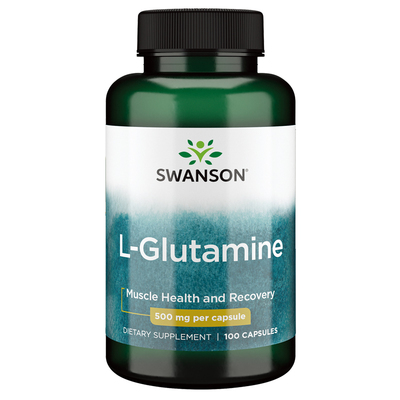 斯旺森谷氨酰胺营养胶囊100粒