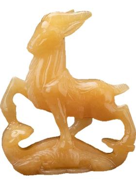 如意天然玄关办公桌风水生肖羊