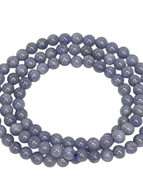 天然坦桑石三圈手串时尚小清新