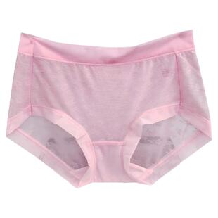 彩田花仙子内裤女断码特价印花实惠超值蕾丝莫代尔冰丝中腰青年秋