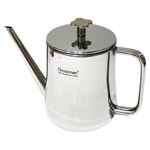 chockmen卓德铭18/10不锈钢四叶草油壶倒油装油罐酒壶冲茶壶