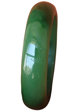 {香雪}隆和斋55和田衔凤凰手镯