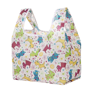 日系可便携牛津布便当袋卡通饭盒袋带饭包学生午餐包手提袋妈咪包