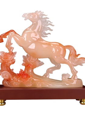 2026马到成功骏马摆件开业乔迁