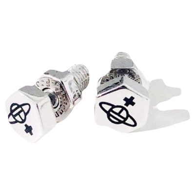 土星螺丝耳钉经典情侣款