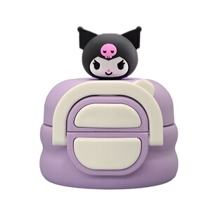 三丽鸥库洛米儿童保温杯杯盖双饮盖配件吸嘴吸管防漏帕恰狗凯蒂猫