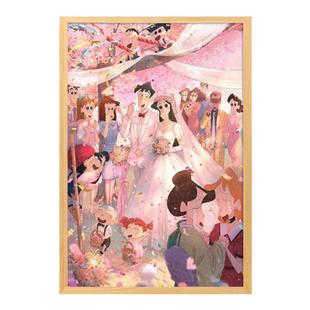 婚礼进行时拼图木质1000片浪漫治愈系玩具情侣送男女朋友创意礼物