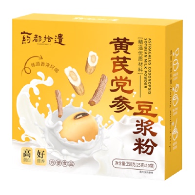 药都拾遗黄芪党参豆浆粉气血双补